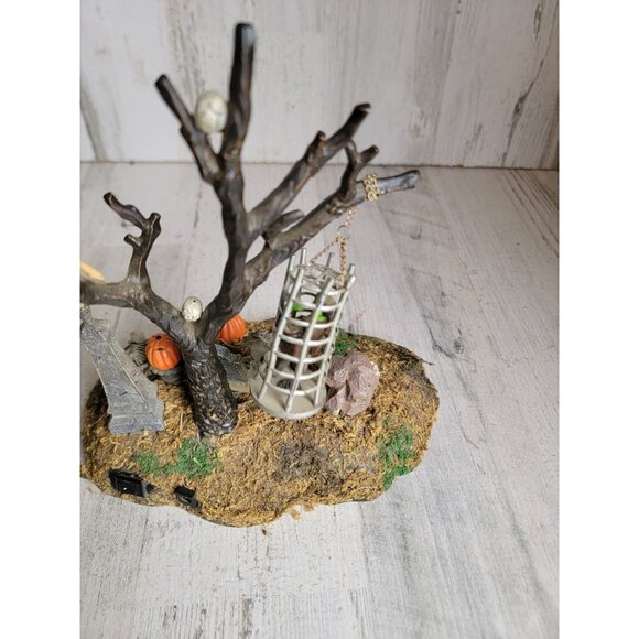 Lemax AS IS spooky town caged monster Halloween accessory decor - Picture 7 of 8